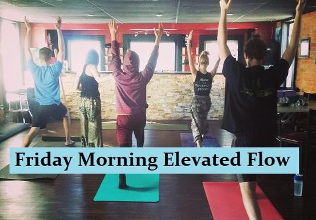 Secret Stash Yoga: Friday Morning Elevated Flow
